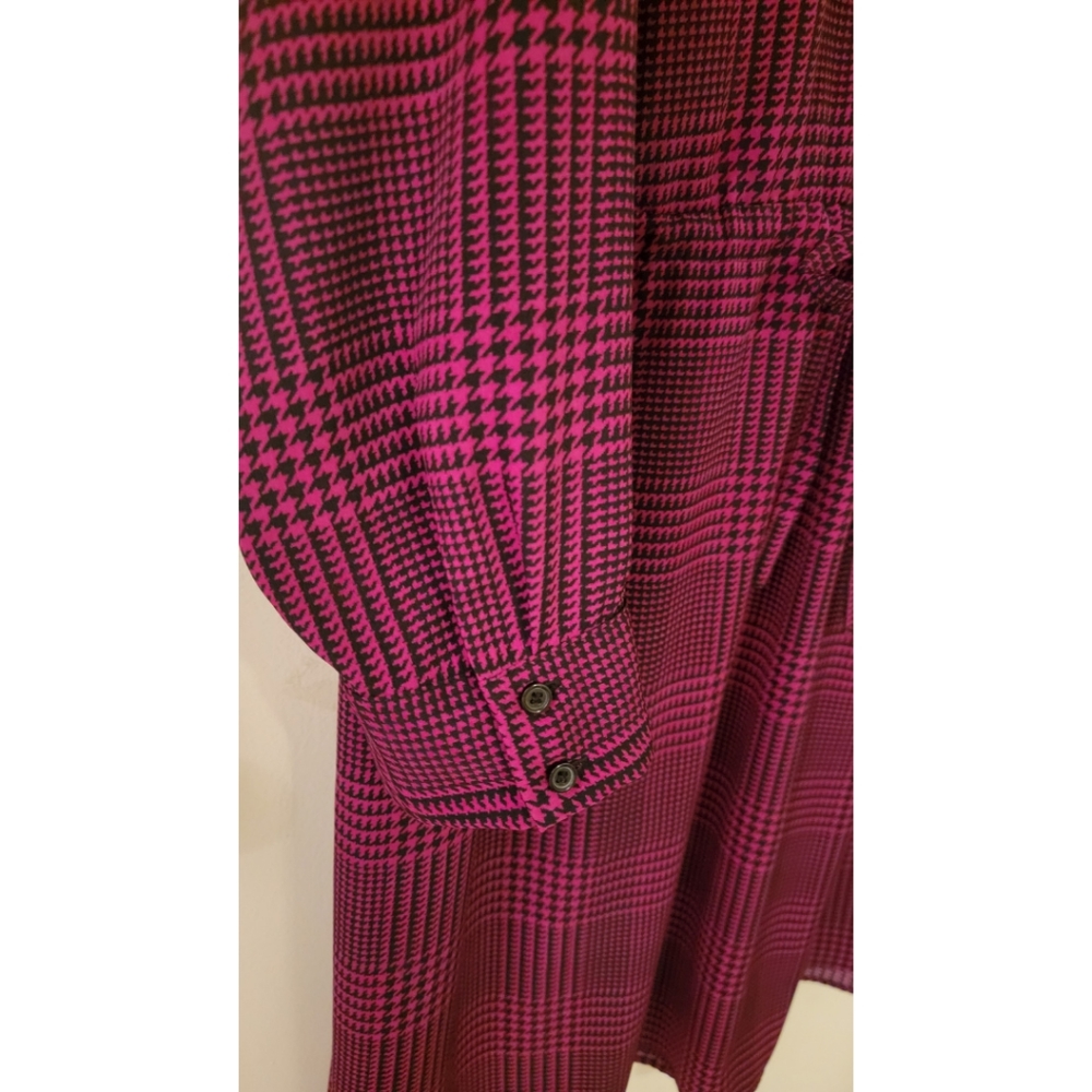 Dress-EVRI Houndstooth Dress - Picture 3 of 4
